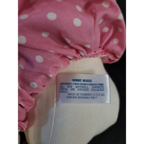 Vintage Minnie Mouse Plush Doll 15" - Picture 6 of 8